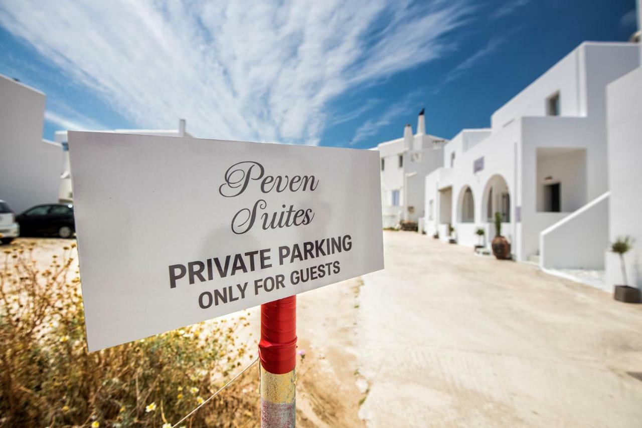 Peven Suites Náousa Buitenkant foto